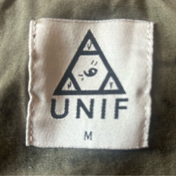 UNIF cropped camo why are we yelling tiger jacket size medium - Picture 3 of 5